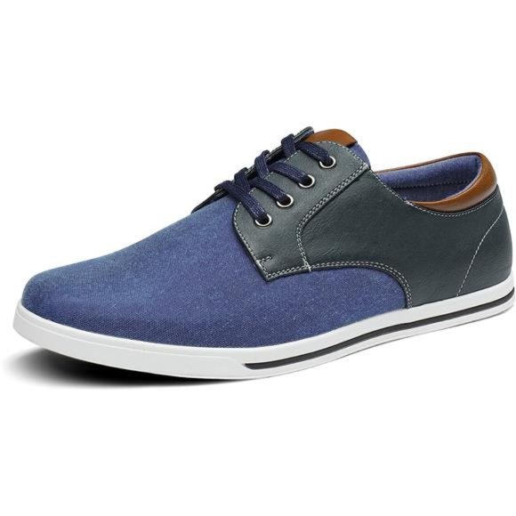 Men\'s Rivera Oxfords Shoes Sneakers (Navy) (Brand New) main image 4